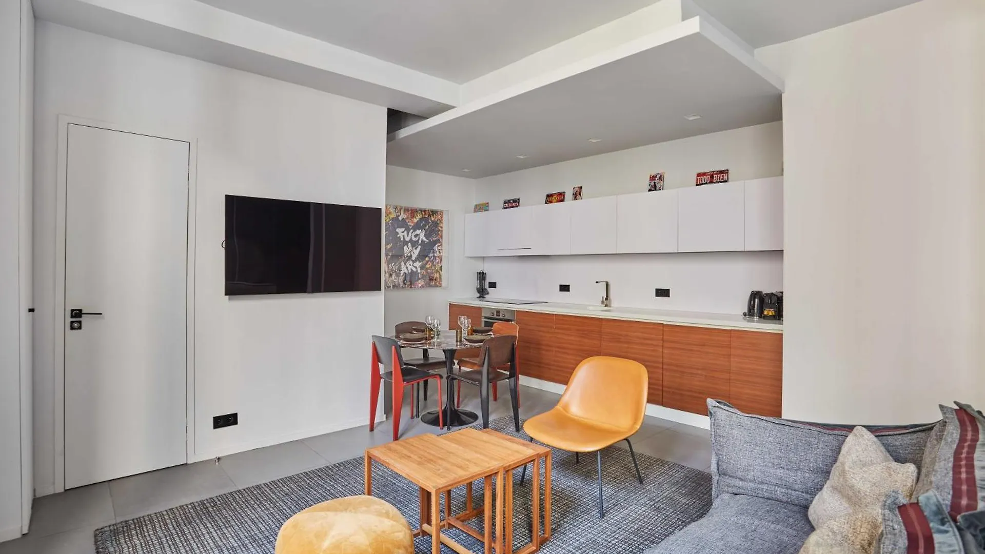 Modern Apartment - 1Br 2P - In The Heart Of Le Marais Paris France